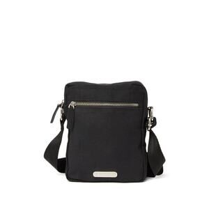 New Bolongaro Trevor Canvas Flight Crossbody Bag In Black